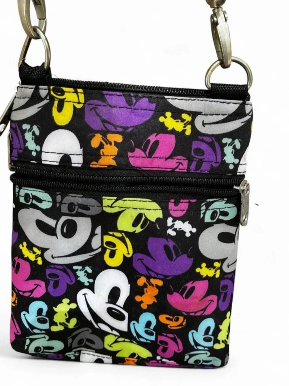 Disney Black Multicolor Mickey Shoulder Bag